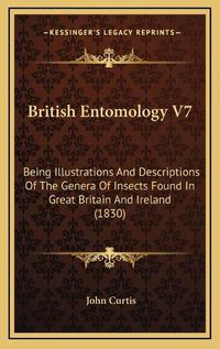 Cover image for British Entomology V7: Being Illustrations and Descriptions of the Genera of Insects Found in Great Britain and Ireland (1830)