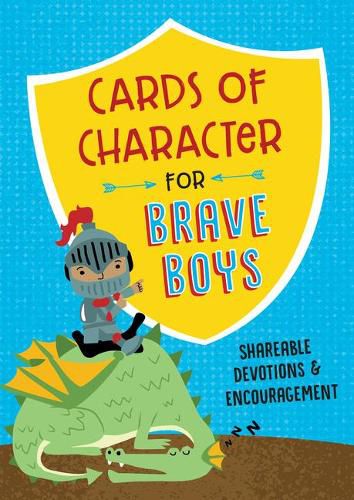 Cover image for Cards of Character for Brave Boys: Shareable Devotions and Encouragement