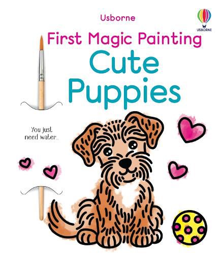 Cover image for First Magic Painting Cute Puppies