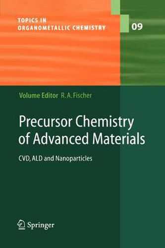 Cover image for Precursor Chemistry of Advanced Materials: CVD, ALD and Nanoparticles