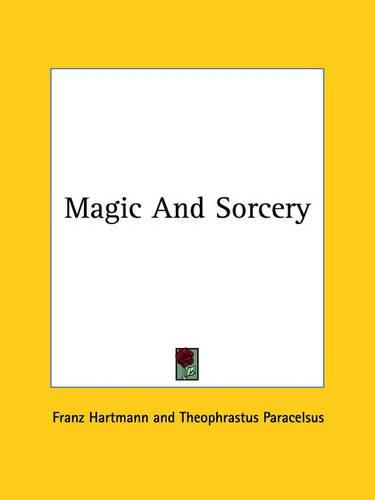 Cover image for Magic and Sorcery