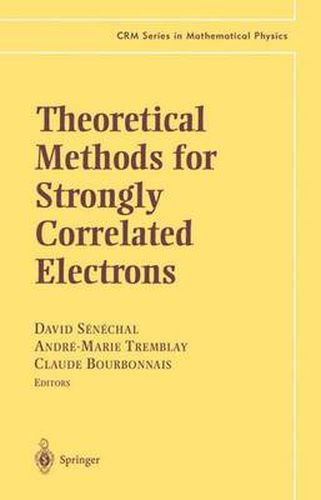 Cover image for Theoretical Methods for Strongly Correlated Electrons