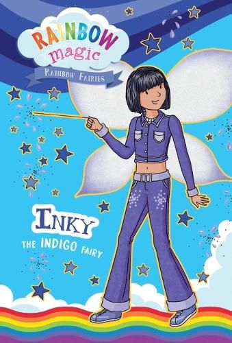 Cover image for Rainbow Magic Rainbow Fairies Book #6: Inky the Indigo Fairy