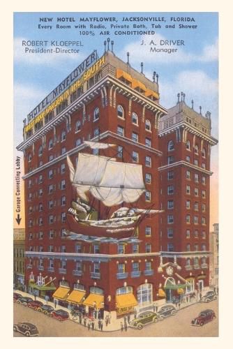 Cover image for Vintage Journal New Hotel Mayflower, Jacksonville Florida.