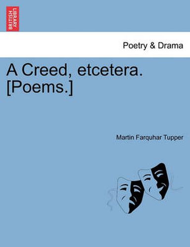 Cover image for A Creed, Etcetera. [Poems.]