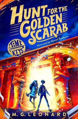 Cover image for Hunt for the Golden Scarab