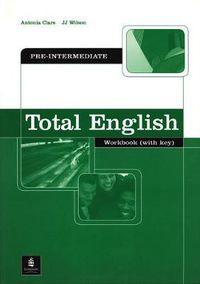 Cover image for Total English Pre-Intermediate Workbook with Key