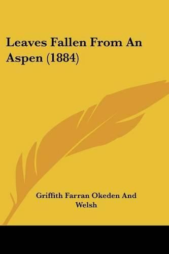 Cover image for Leaves Fallen from an Aspen (1884)