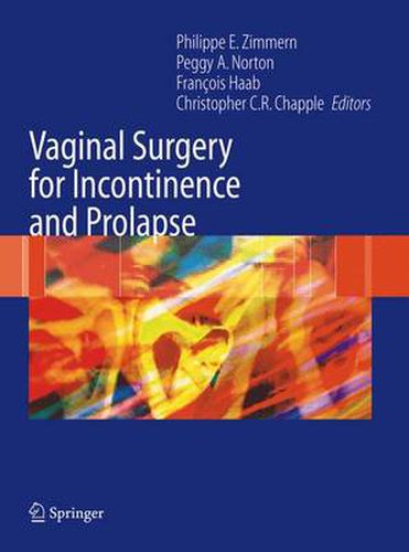 Cover image for Vaginal Surgery for Incontinence and Prolapse