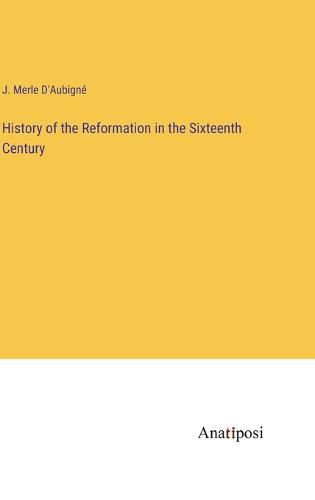 Cover image for History of the Reformation in the Sixteenth Century