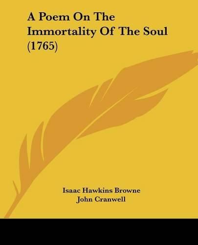 A Poem on the Immortality of the Soul (1765)