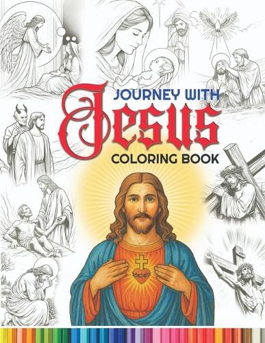 Cover image for Journey with Jesus Coloring Book