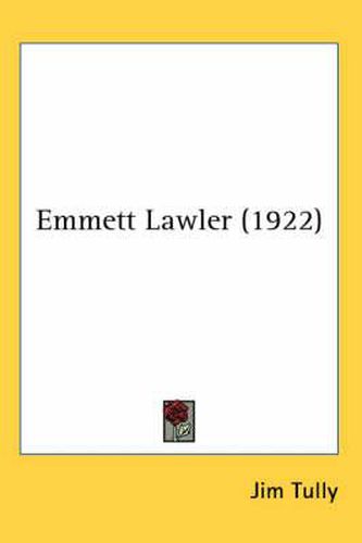 Cover image for Emmett Lawler (1922)