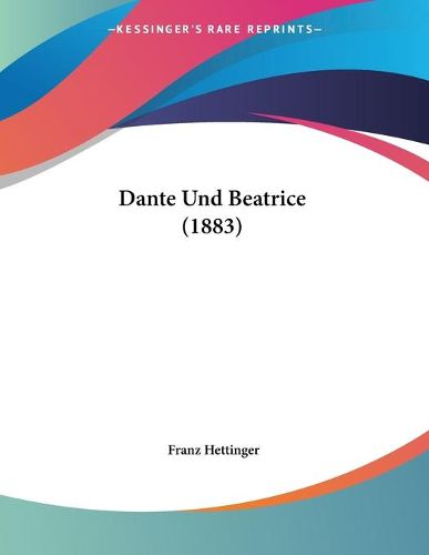 Cover image for Dante Und Beatrice (1883)