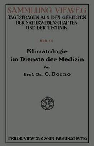 Klimatologie Im Dienste Der Medizin