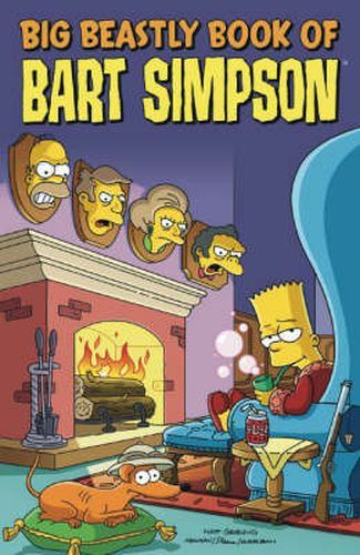 Cover image for Simpsons Comics Presents the Big Beastly Book of Bart