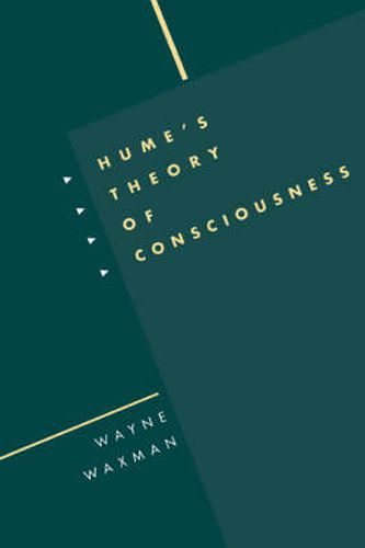 Cover image for Hume's Theory of Consciousness