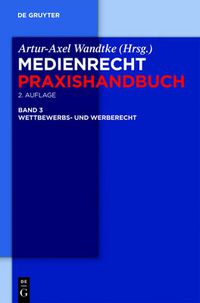 Cover image for Wettbewerbs- und Werberecht