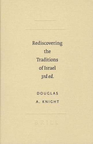 Cover image for Rediscovering the Traditions of Israel: 3rd ed.