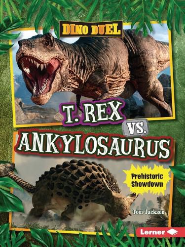 Cover image for T. Rex vs. Ankylosaurus