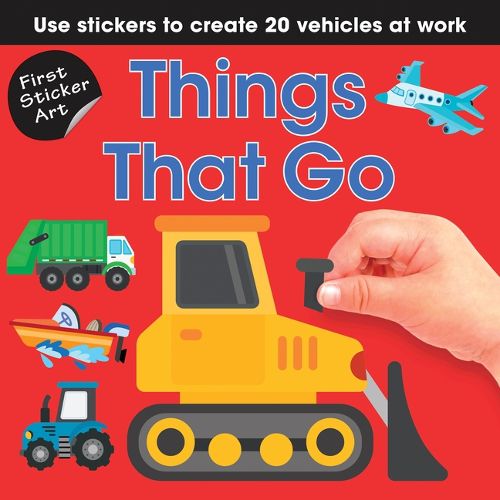 Cover image for First Sticker Art: Things That Go
