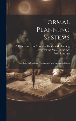 Cover image for Formal Planning Systems