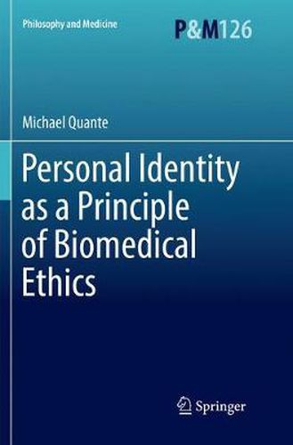 Cover image for Personal Identity as a Principle of Biomedical Ethics