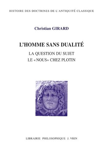 Cover image for L'Homme Sans Dualite
