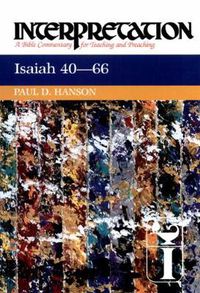 Cover image for Isaiah 40-66: Interpretation