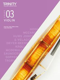 Cover image for Violin 2020-2023. Grade 3