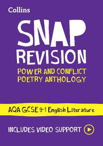 AQA Poetry Anthology Power and Conflict Revision Guide: Ideal for Home Learning, 2022 and 2023 Exams