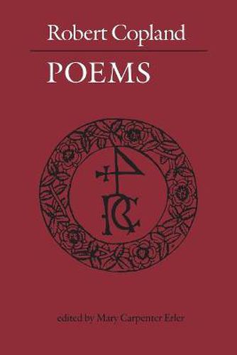 Cover image for Robert Copland: Poems