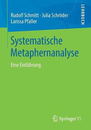 Cover image for Systematische Metaphernanalyse: Eine Einfuhrung