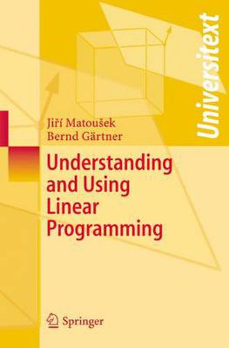 Cover image for Understanding and Using Linear Programming