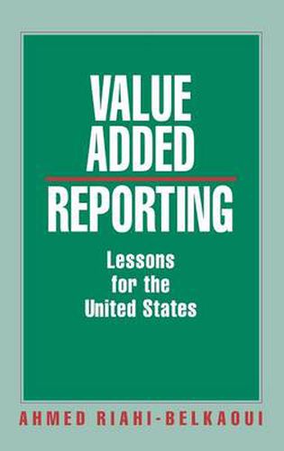 Cover image for Value Added Reporting: Lessons for the United States