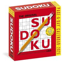 Cover image for Original Sudoku Page-A-Day (R) Calendar 2025
