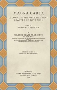 Cover image for Magna Carta (1914): A Commentary on the Great Charter of King John