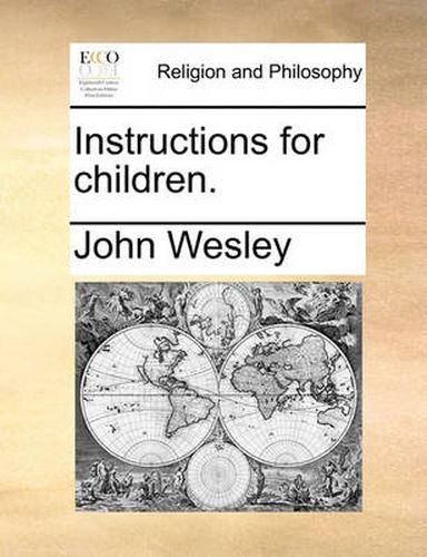 Cover image for Instructions for Children.