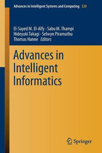 Cover image for Advances in Intelligent Informatics