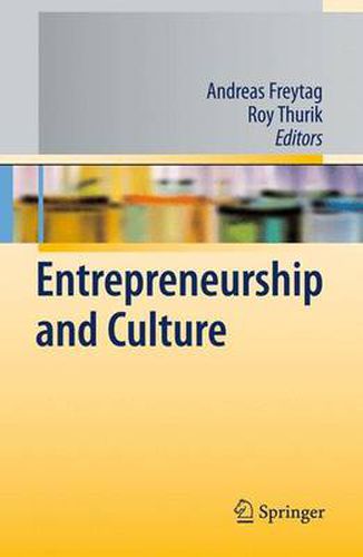 Cover image for Entrepreneurship and Culture