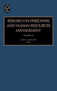 Cover image for Research in Personnel and Human Resources Management