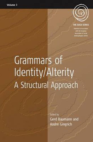 Cover image for Grammars of Identity / Alterity: A Structural Approach