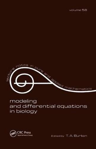 Cover image for Modeling and Differential Equations in Biology