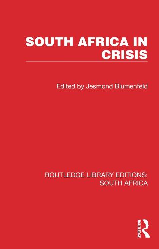Cover image for South Africa in Crisis