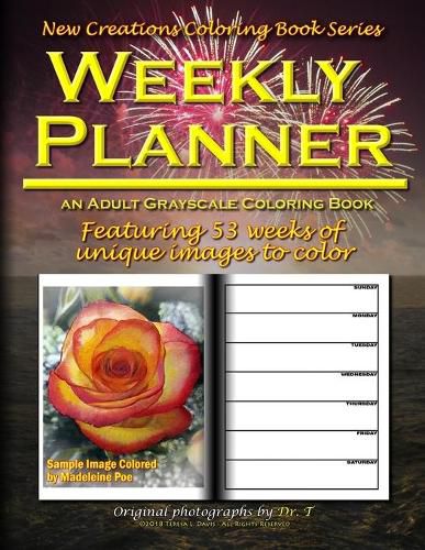 Cover image for New Creations Coloring Book Series: Weekly Planner