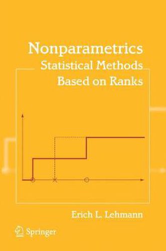 Cover image for Nonparametrics: Statistical Methods Based on Ranks