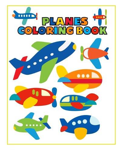 Cover image for Planes Coloring Book