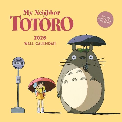 Cover image for Studio Ghibli My Neighbor Totoro 2026 Wall Calendar