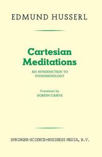 Cover image for Cartesian Meditations: An Introduction to Phenomenology