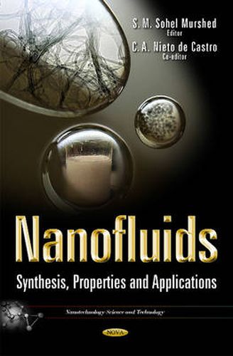 Cover image for Nanofluids: Synthesis, Properties & Applications